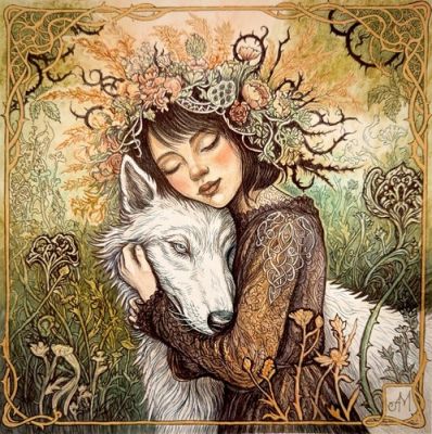 Game of Thrones: Arya Stark & Nymeria - 12x12 Hand-Drawn Original Art w/COA | eBay US (Buy It Now)