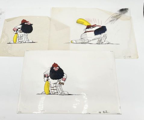 Lot 68 - Three animation cels from the Oscar winning animated film Great… | misc / divers