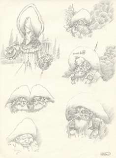 Masbou | De Cape et de crocs, ensemble de 6 études Ã  la… | Millon