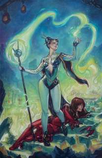 Meghan Hetrick - Scarlet Witch #07 Cover Issue 07 Page Cover