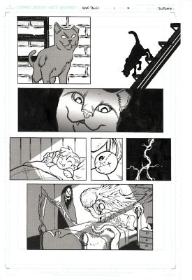 Davey Deforne | Davey DeForne - Nine Tales Issue #1 Page #2 | Panel Punk Comics Originals