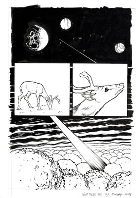 Davey Deforne | Davey DeForne - Nine Tales Issue #2 Page #1 | Panel Punk Comics Originals