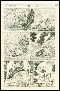 John Romita Jr. - IRON MAN (1968-96) #260 Interior Page | ComicConnect