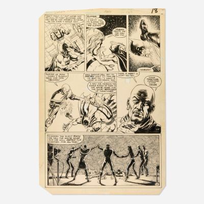 Stan Woch and Alfedo Alcala, World’s Finest #313 Story Page 18 Original Art (DC Comics, 1984) | Landry Pop Auctions