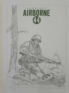 Jarbinet, Philippe - 1 Original preliminary drawing - Airborn 44 T6 - L’Hiver aux armes - 2015 | Catawiki