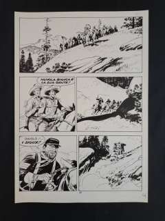 Ticci, Giovanni - 1 Original page - Tex - Le Colline del Vento | Catawiki