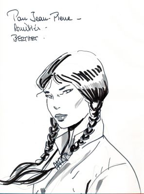 Berthet | Lot 176 - La dame, le Cygne et l’Ombre en édition originale, agrémenté d’une dédicace. Proche de l’état neuf. | Septimus