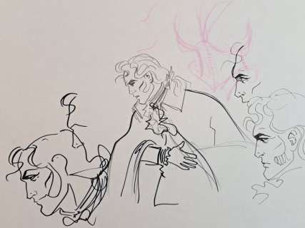 Magnus - 1 Original drawing - Magnus - "Il Conte Notte" | Catawiki