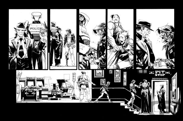 Sean Murphy | The Last Driver, Volume 1, Page 11 - Original Artwork by Sean Murphy | Pulp’s Art