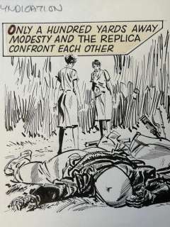 Colvin, Neville - 1 Bande originale - Modesty Blaise - Modesty faces The evil Modesty from The Double Agent - 1986 | Catawiki