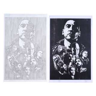 Marvel’s The Punisher (T.V. Series, 2017) - Hand-Drawn Joe Quesada Cast Poster Gift Artwork | Propstore