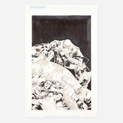 Lot 322 - Fabiano Neves, Super Zombies #3 Cover Original Art (Dynamite Comics, 2009) | Landry Pop Auctions