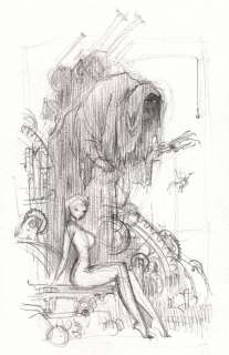 Andreae, Jean-Baptiste - 1 Original preliminary drawing - Azimut - Manie Ganza - Coverproject - 2015 | Catawiki