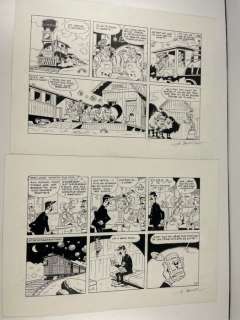 Morris / Janvier - 1 Original page - Lucky Luke - Ranch Maudit | Catawiki