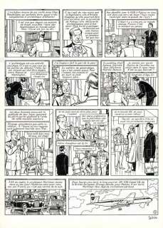 Antoine Aubin - Planche originale n°05 - Huit heures à Berlin - Blake et Mortimer