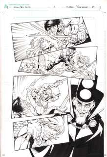 Randy Green, Rick Ketcham | Conan Red Sonja #3 P.15 - Conan & Red Sonja Vs. Wizard - 2015 Signed | Anthony’s Comic Book Art