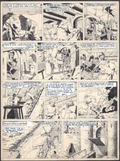 De Moor, Bob - 1 Page originale + album de luxe - De Leeuw van Vlaanderen / Le Lion de Flandre - 1949 | Catawiki