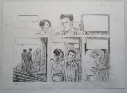 Bosschaert, Jan - 1 Original preliminary page - Jaguar 4 - 2005 | Catawiki