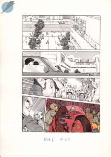 Steve Oliff - *Katsuhiro Otomo Akira Color Guide* Issue 1 Page 115