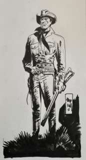 Bernet, Jordi - 1 Original drawing - Tex - Tex - Ritratto del Ranger | Catawiki