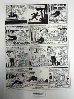 Geerts, Paul / Studio Vandersteen - 1 Original page - Suske en Wiske 225 - De Goalgetter - 1990 | Catawiki