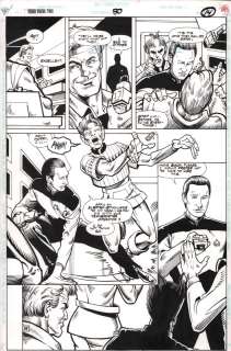 Gordon Purcell, Terry Pallot - Star Trek: the Next Generation #80 P.14 - Data - Signed - 1996