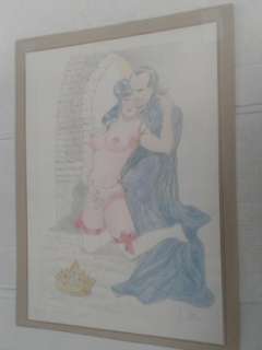 Frollo, Leone - 1 Original colour drawing - Biancaneve | Catawiki