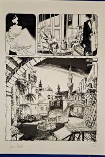 Raimondo, Luca - 6 Original page - Carnacki - "La chambre grise" - 2024 | Catawiki
