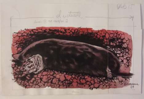 Hausman, René - 1 Original colour drawing - Journal Spirou #1322 - Un Royaume sous la terre - 1963 | Catawiki