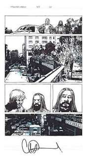 The Walking Dead #108 side 10 - original comic art side - Charlie Adlard | ComicGarden