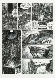 Benedykt Szneider (b. 1982), "Necronomicon", page 6, | Desa Unicum