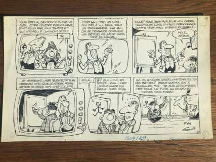 Francis - 1 Original page - 1/2 planche gag - 1969 | Catawiki