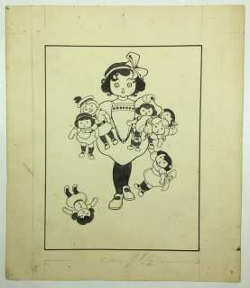 Rubino, Antonio | "Titina e i suoi balocchi"  - illustration  - (1912) | Catawiki