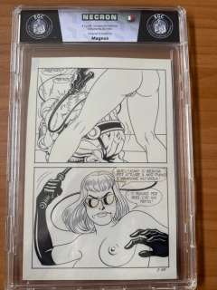 Magnus - 1 Original page - Necron #2 - La Nave dei lebbrosi - 1981 | Catawiki