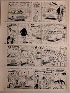 Pom - 1 Original page - Piet Pienter en Bert Bibber 30 - Warwinkel in de war - 1974 | Catawiki