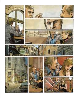 Berlion, Olivier - 1 Original page + original colour page - Le Juge, le République assassinée T1 - Chicago-sur-Rhône - 2015 | Catawiki