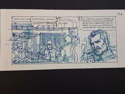 Magnus, Nizzi - 1 Original drawing - Tex - La Valle del Terrore | Catawiki