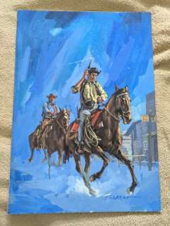 Pujolar, Shöller - 1 Original cover - Oeste Pulp Selecciones Ilustradas - 1968