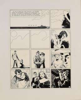 Pellejero, Rùben | PELLEJERO, RÃ™BEN LES AVENTURES DE DIETER LUMPEN Planche originale Ã  l’encre | Cornette de St Cyr