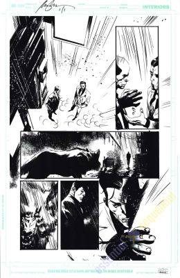 Rafael Albuquerque | Batman: Detective Comics #1063: Gotham Nocturne Page 19 Artist Proof | Essential Sequential