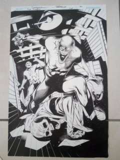 Rafa Sandoval - 1 Original drawing - The Flash - splash page