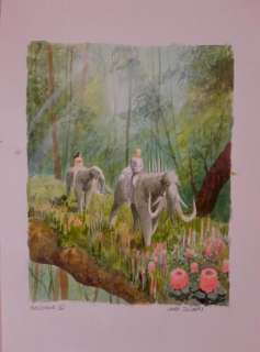 Zuccheri, Laura - 1 Watercolour - Retour sur Belzagor - Tome 1 Cover - 2017 | Catawiki