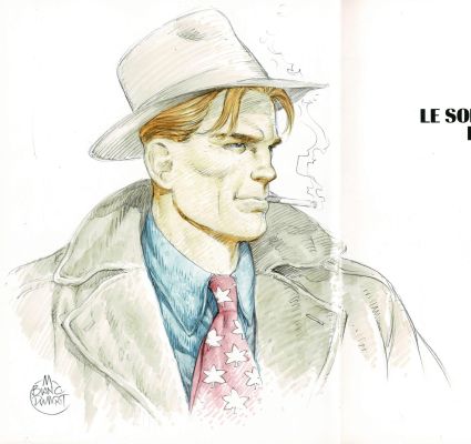 Blanc-Dumont | Lot 212 - Colby, Le soleil est mort deux fois en édition originale, agrémenté d’une dédicace. Proche de l’état neuf. | Septimus