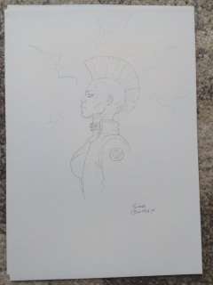 Quitely, Frank - 1 Original drawing - X-Men ororo (punk storm) | Catawiki