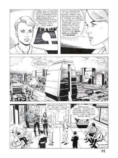 Bonazzi, Germano - 3 Original page - Nathan Never #243 - "Incursione notturna" - 2011 | Catawiki
