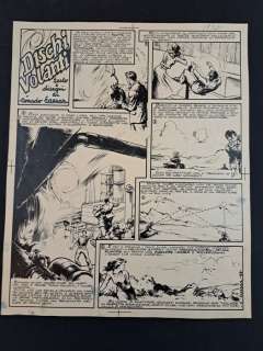 Caesar, Corrado - 1 Original page - Dischi Volanti: I Globi Attaccano la Terra - 1953 | Catawiki