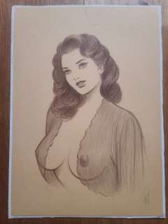 Laurent Paturaud - 1 Original colour drawing - .. - Illustration de Charme | Catawiki
