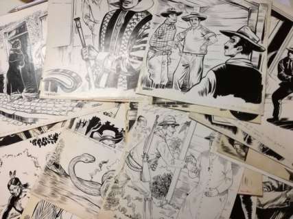 Buth - 43 Original drawing - Originele grote illustraties uit Ons Zondagsblad - 1949 | Catawiki