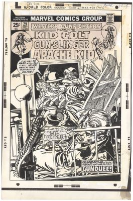 Gil Kane | Western Gunfighters #29 Cover | Nostalgic Investments