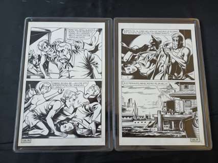 Giovanni Romanini - 2 Original page - Alan Ford - Un dì così - 1979 | Catawiki